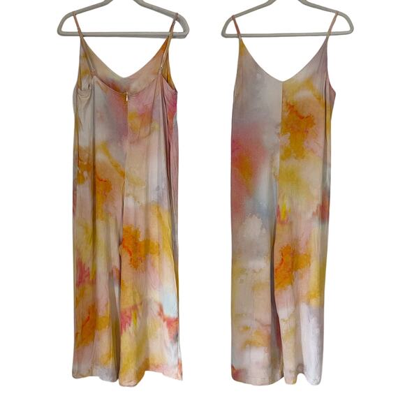 Anthropologie X Blank London BL-NK Sonrisa Tie Dyed Jumpsuit in Multi Size L - Picture 3 of 10